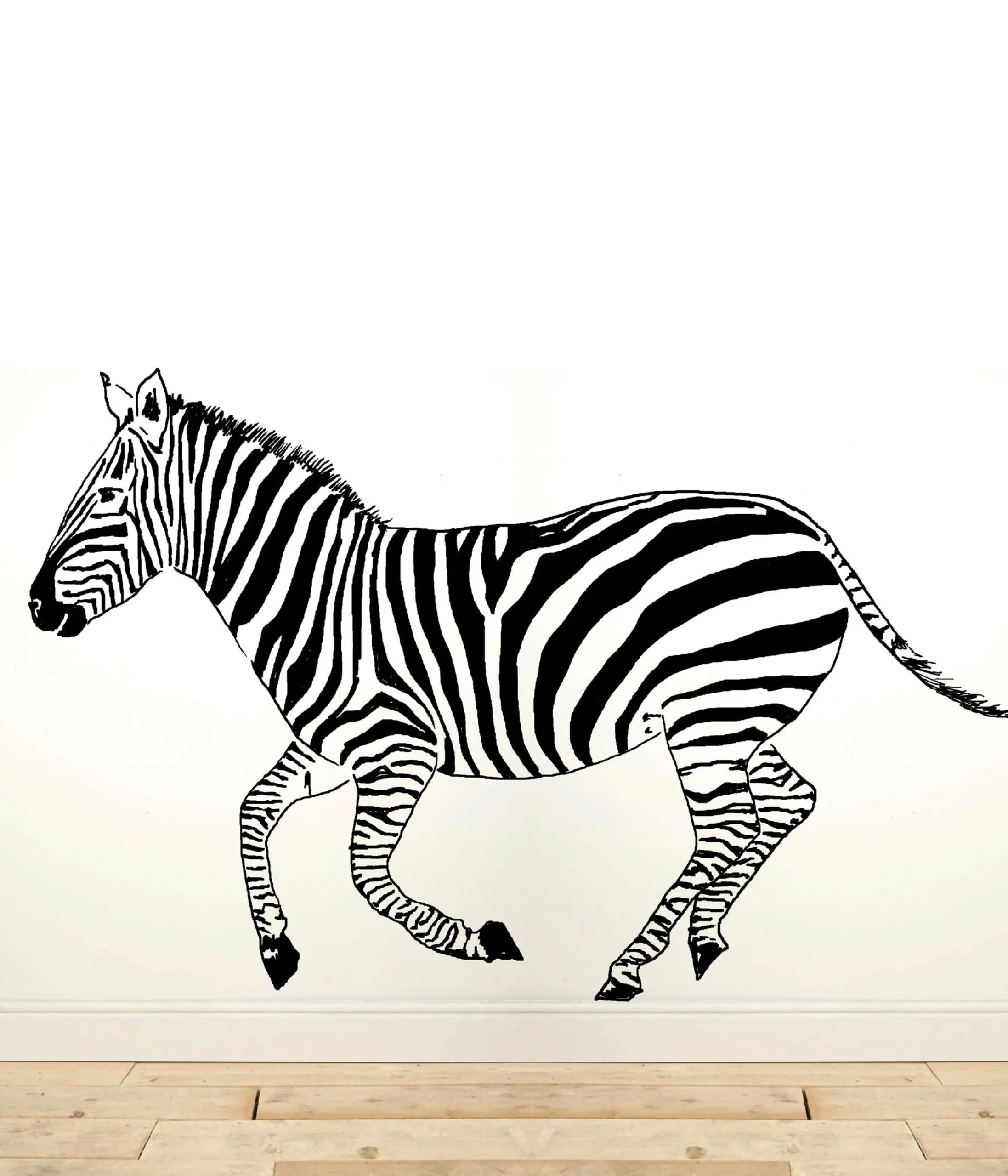 Palava Zebra Wall Sticker New